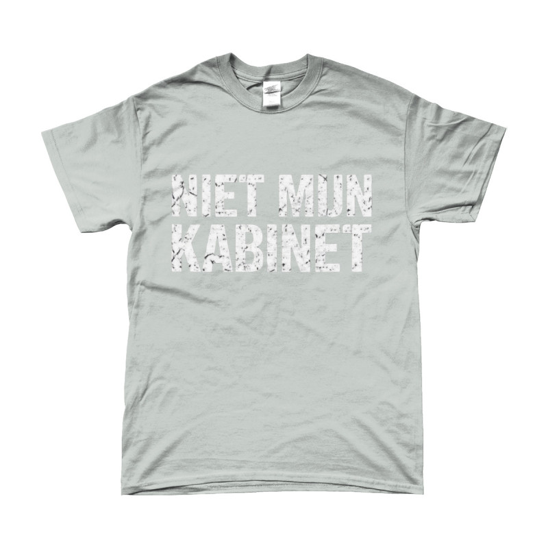 T-Shirt - Niet Mijn Kabinet (Not My Cabinet)| Full Color printed Clothing