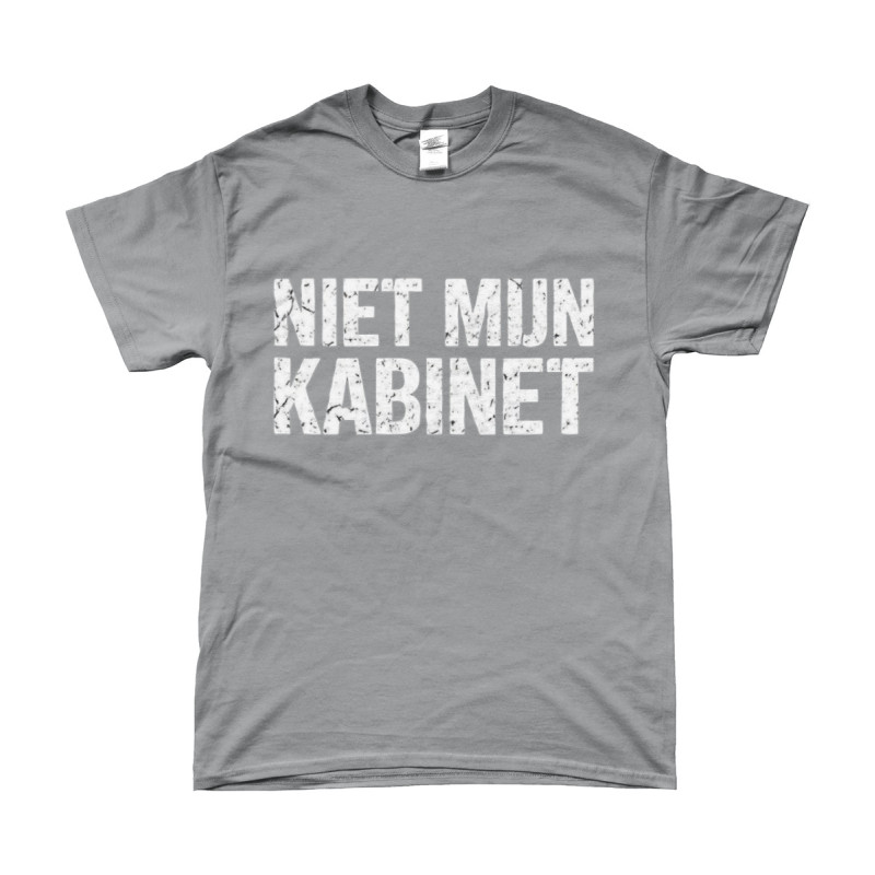 T-Shirt - Niet Mijn Kabinet | Full Color bedrukte Kleding