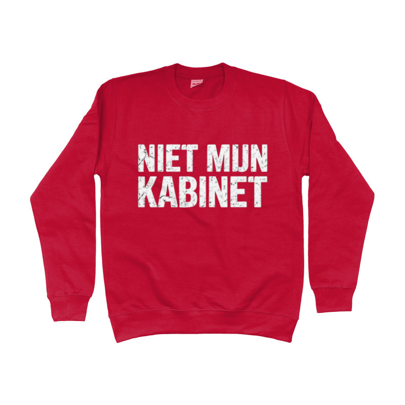 Sweater - Niet Mijn Kabinet | Full Color bedrukte Kleding