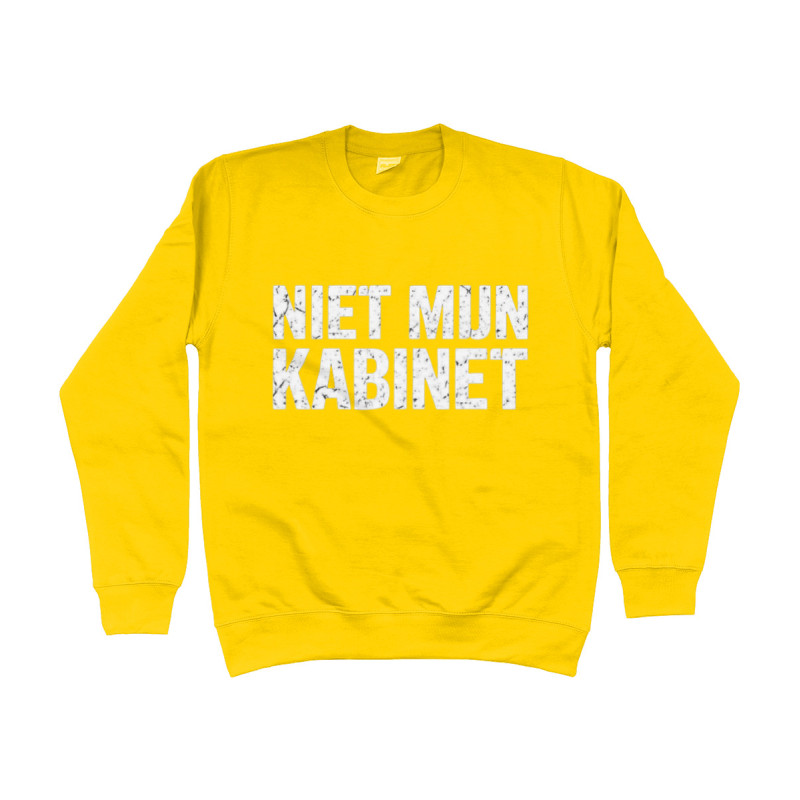 Sweater - Niet Mijn Kabinet | Full Color bedrukte Kleding