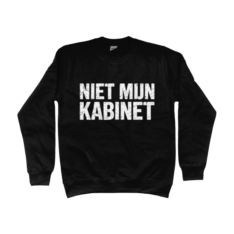 Sweater - Niet Mijn Kabinet | Full Color bedrukte Kleding