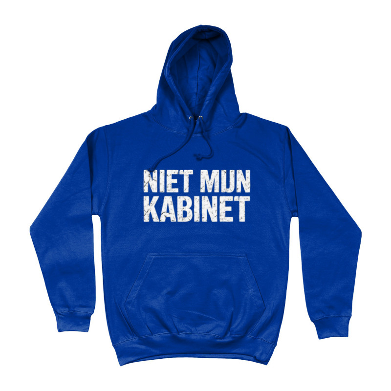 Hoodie - Niet Mijn Kabinet | Full Color printed Clothing