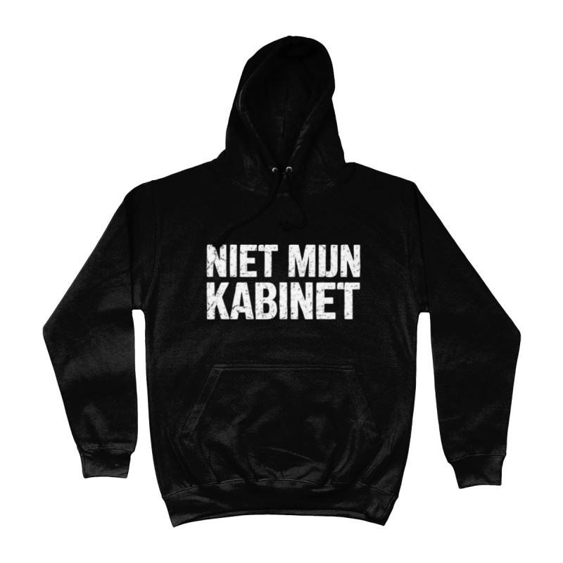 Hoodie - Niet Mijn Kabinet | Full Color bedrukte Kleding