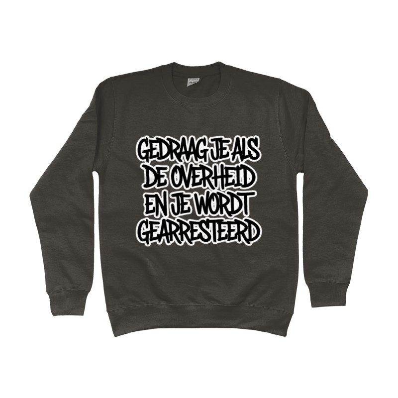 Gedraag je als de Overheid en je wordt gearresteerd (Behave like Governments and you will be arrested | Full Color