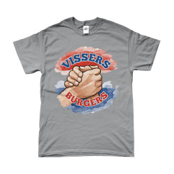 T-Shirt - Vissers Burgers | Bedrukte Kleding | Full Color