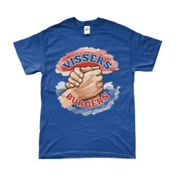 T-Shirt - Vissers Burgers | Bedrukte Kleding | Full Color