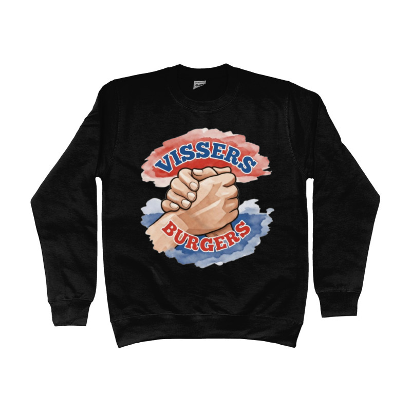 Sweater - Vissers Burgers | Full Color bedrukte Kleding