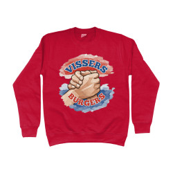 Sweater - Vissers Burgers | Full Color bedrukte Kleding