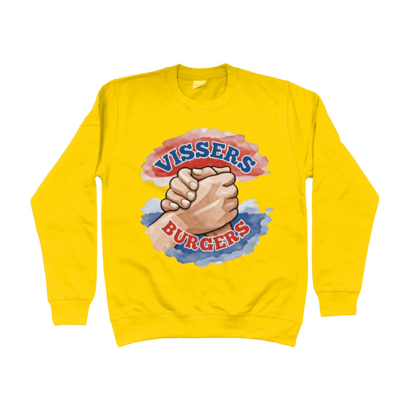 Sweater - Vissers Burgers | Full Color bedrukte Kleding