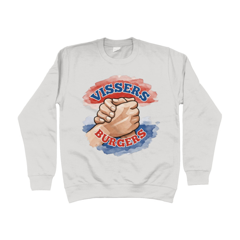 Sweater - Vissers Burgers | Full Color bedrukte Kleding