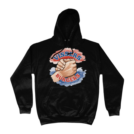 Hoodie - Vissers Burgers | Full Color bedrukte Kleding