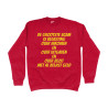 Sweater - De Grootste Scam is Belasting | Full Color bedrukte Kleding