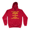 Hoodie - De Grootste Scam is Belasting | Full Color bedrukte Kleding